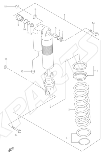 Picture for category REAR SHOCK ABSORBER (SEE NOTE)