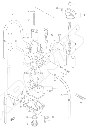 Picture for category CARBURETOR (MODEL W)