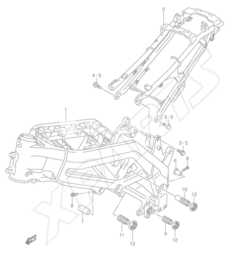 Bild für Kategorie FRAME (MODEL K3/ K4/ K5/ K6)